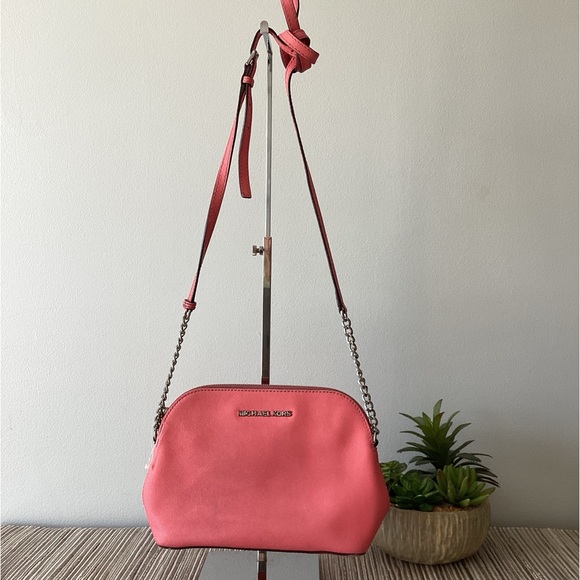 Michael Kors Bags Mk Michael Kors Salmon Pink Crossbody Purse